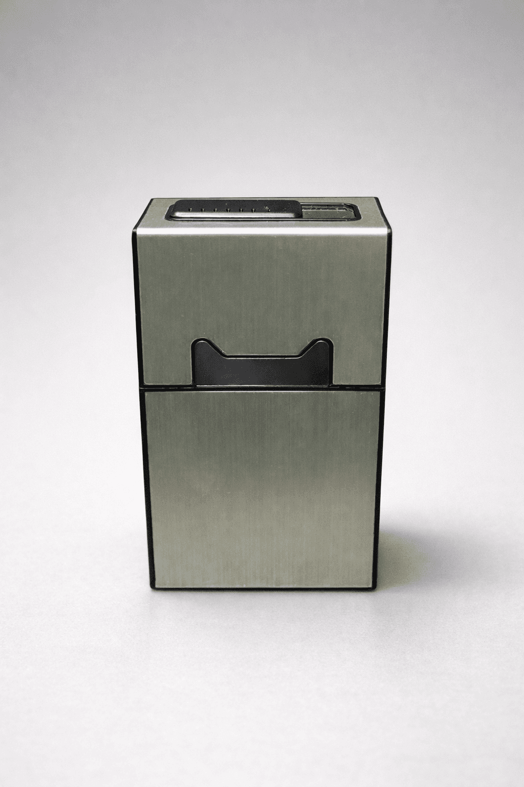 PAPIEROŚNICA Z ZAPALNICZKĄ MĘSKA USB NA 20 PAPIEROSÓW WIELOFUNKCYJNA 2W1