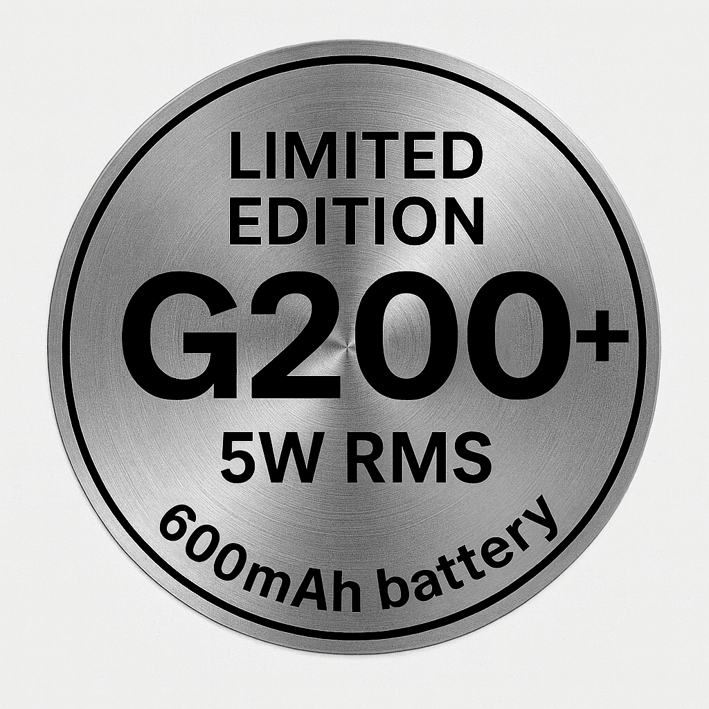 Mini Głośnik Bluetooth G200 z Magnesem i Podświetleniem RGB 🎵