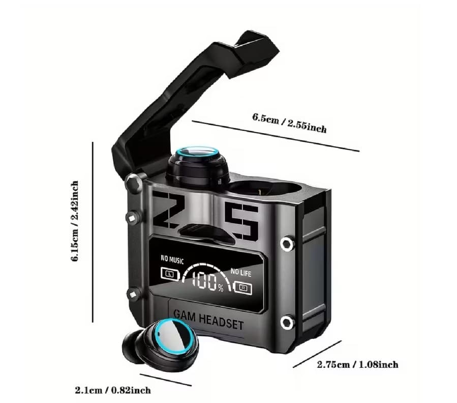 Słuchawki Bezprzewodowe Douszne BRIAME| Ładujące Etui| AS