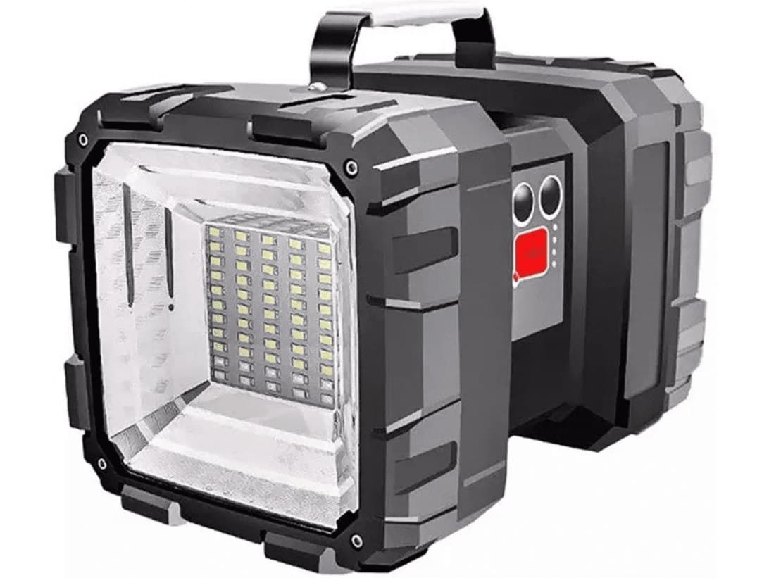 Latarka akumulatorowa szperacz led lampka mocna dwustronna taktyczna