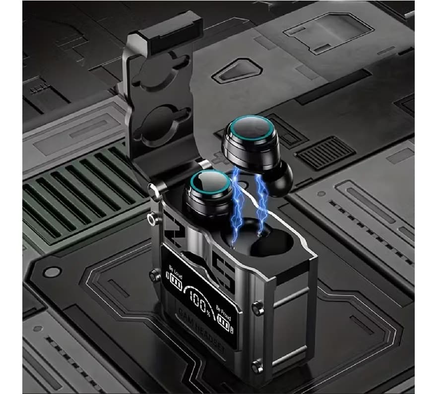 Słuchawki Bezprzewodowe Douszne BRIAME| Ładujące Etui| AS