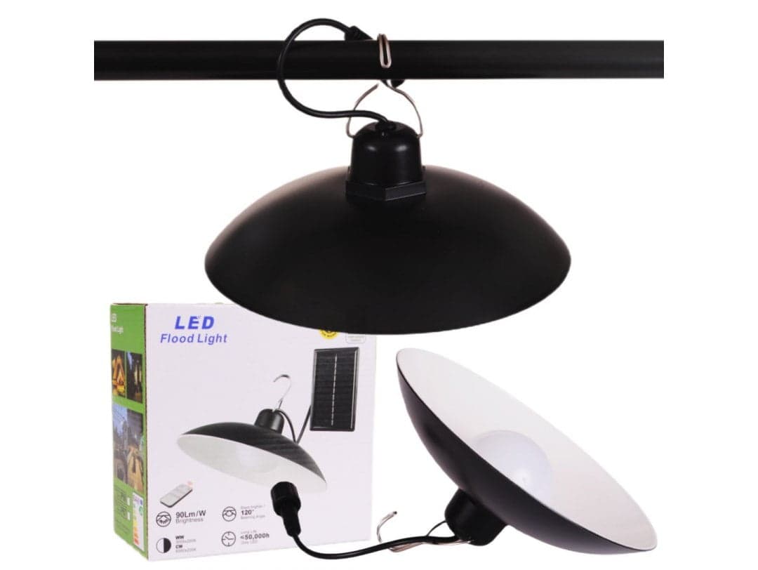 Żyrandol lampa solarna wisząca sufitowa zewnętrzna
