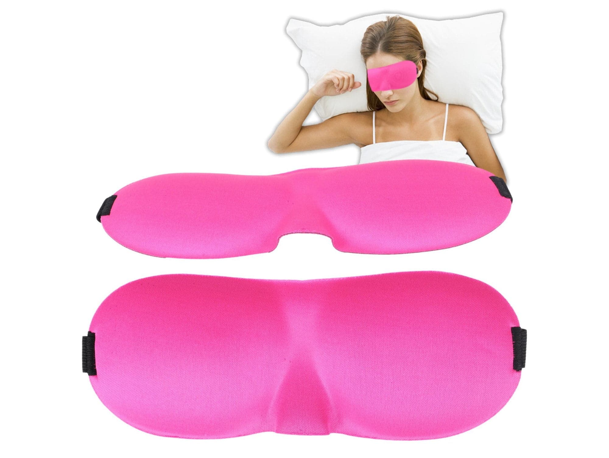 Maska opaska opaski na oczy do spania 3d maseczka