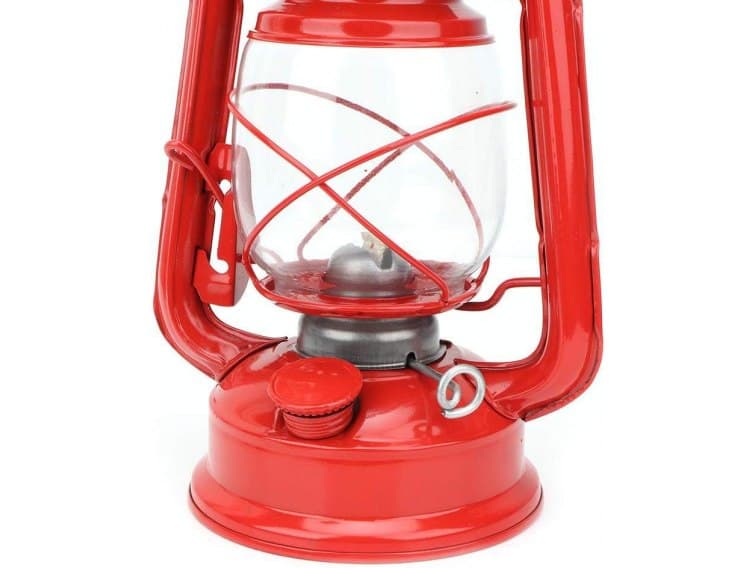 Lampa naftowa z uchwytem retro olej wisząca 24cm