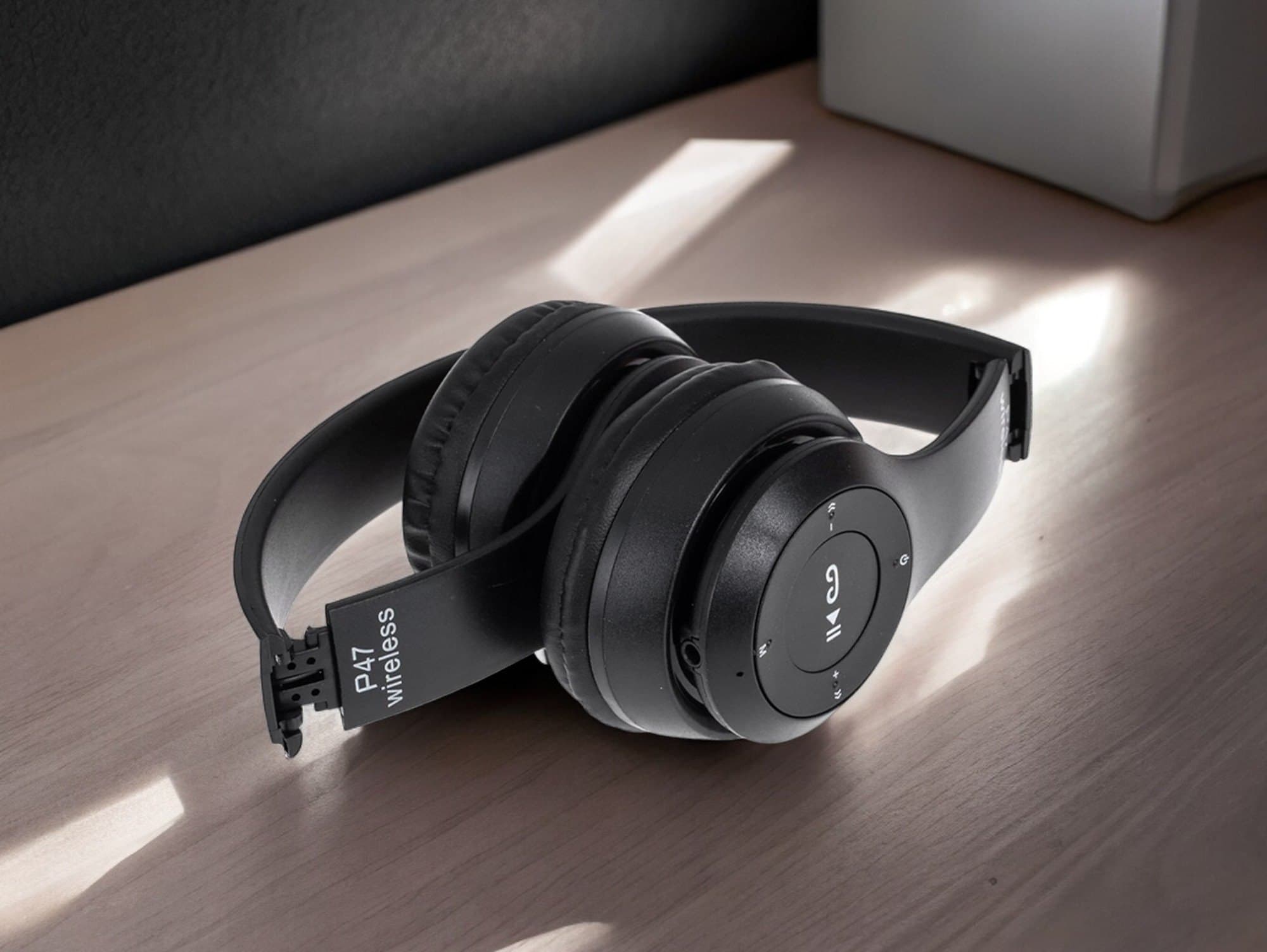 Słuchawki bezprzewodowe nauszne bluetooth p47 mp3