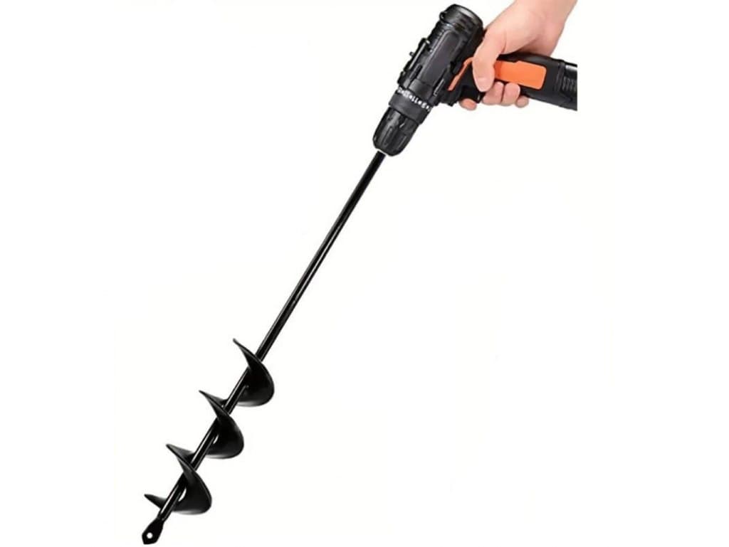 Wiertło ogrodowe wiertarka wiertnica glebowa do sadzenia ziemi świder 42cm